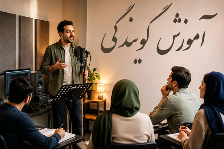 کلاس آموزش گویندگی در اصفهان | آموزش فن بیان در اصفهان با بهترین اساتید